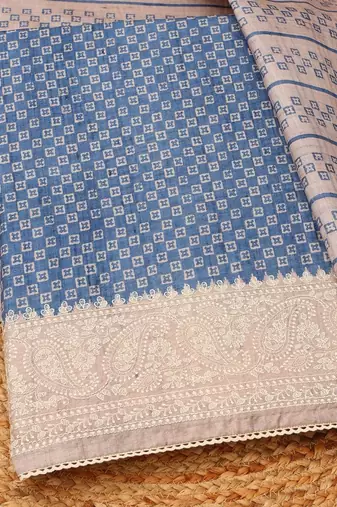 printed unstitched dress material