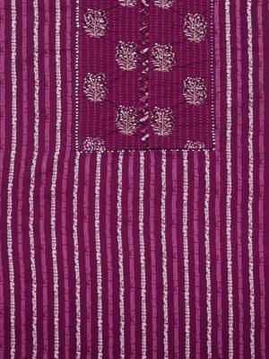 striped beads and stones unstitched dress material 5