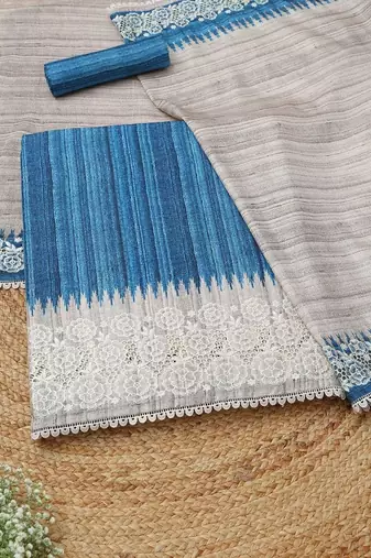 printed unstitched dress material