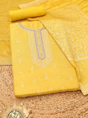 unstitched dress material 1