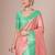 Pink banarasi woven design saree with blouse