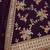 floral embroidered sequinned georgette unstitched dress material