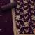 floral embroidered sequinned georgette unstitched dress material