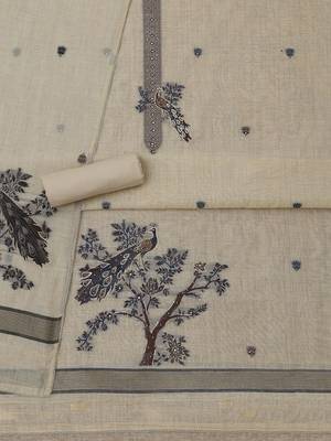 printed  cotton unstitched dress material 4