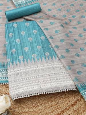 printed unstitched dress material 1
