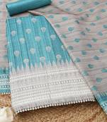 printed unstitched dress material
