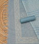 embroidered linen unstitched dress material