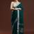 Green woven design bhagalpuri sarees with blouse piece