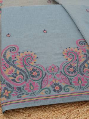 printed unstitched dress material 2