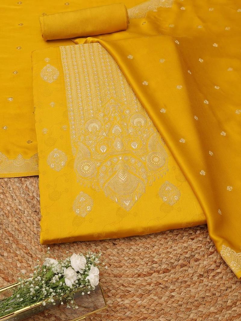 unstitched dress material
