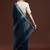 Blue woven design bhagalpuri sarees with blouse piece