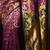 Purple ethnic motifs woven design zari kanjeevaram litchi silk saree & blouse