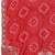 Red bandhani printed saree with unstitched blouse