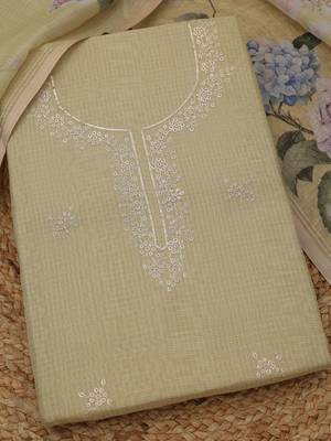 printed unstitched dress material 2