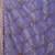 Violet embellished party wear sheer saree with unstitched blouse