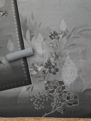 printed unstitched dress material 5