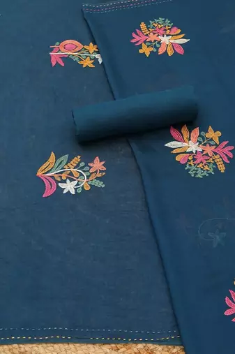 printed viscose rayon unstitched dress material