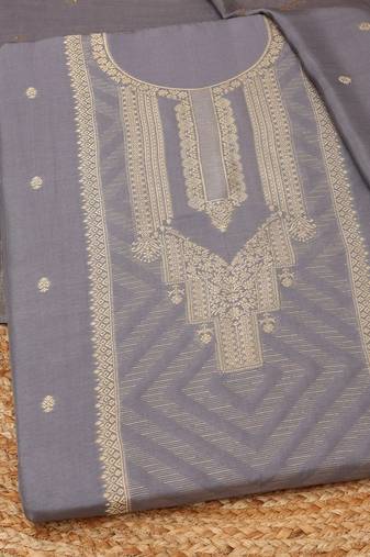 unstitched dress material