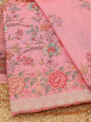 printed unstitched dress material 2