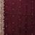 Maroon embroidered party wear saree with blouse