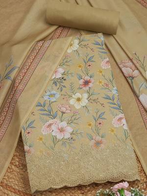 printed unstitched dress material 1