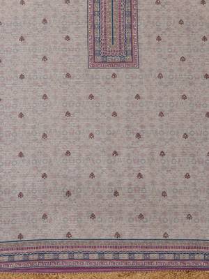printed art silk unstitched dress material 4