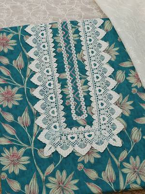 printed  cotton unstitched dress material 2