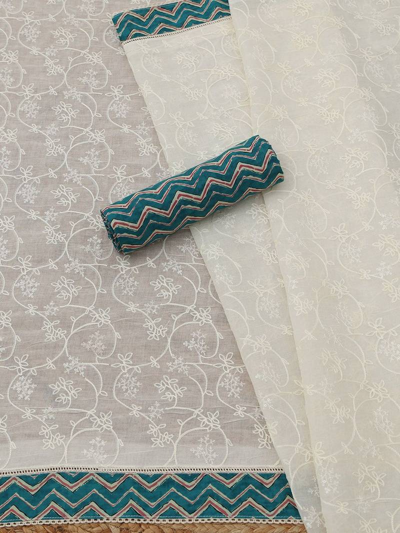 printed  cotton unstitched dress material