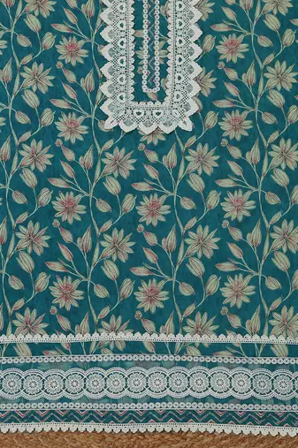 printed  cotton unstitched dress material