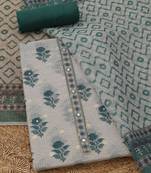 printed unstitched dress material