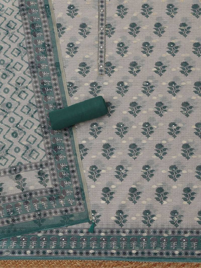 printed unstitched dress material