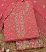 printed unstitched dress material