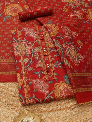 printed unstitched dress material 1