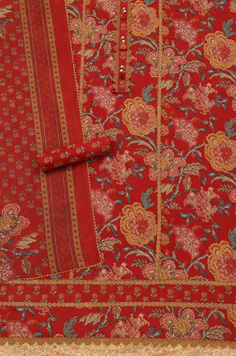 printed unstitched dress material