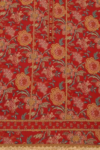 printed unstitched dress material