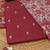 printed art silk unstitched dress material