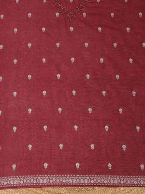 printed art silk unstitched dress material 5