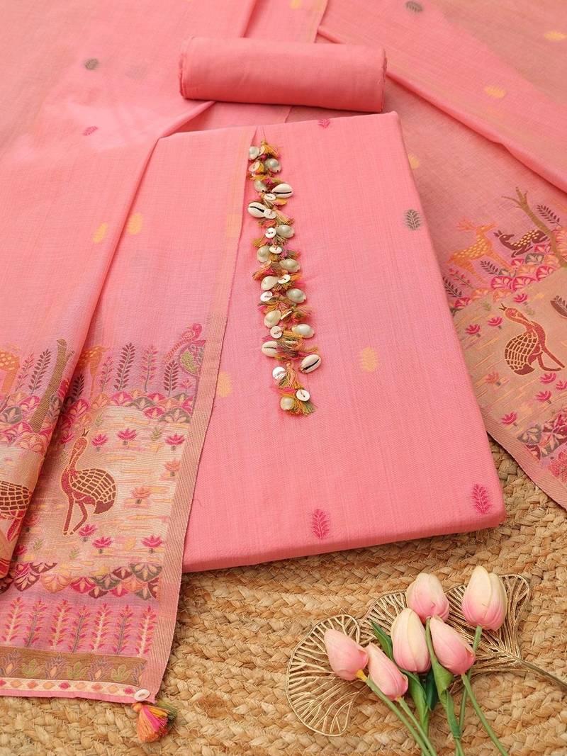 printed unstitched dress material