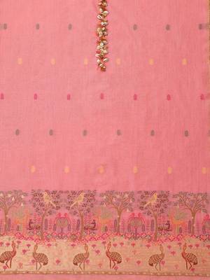 printed unstitched dress material 2
