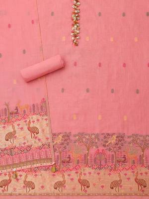 printed unstitched dress material 5