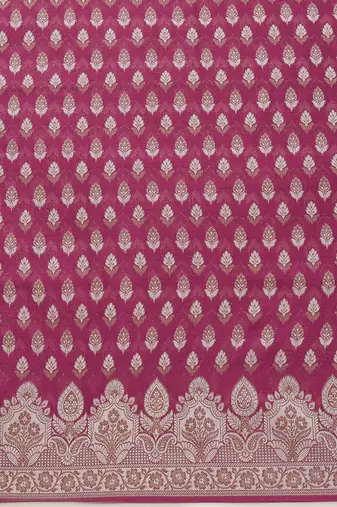 chanderi unstitched dress material