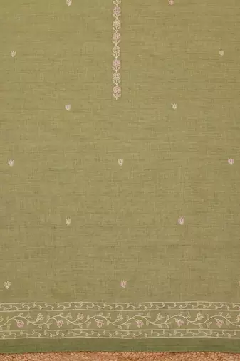 printed linen unstitched dress material