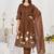 Embroidered cotton kurta with pant & dupatta set for women