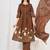 Embroidered cotton kurta with pant & dupatta set for women