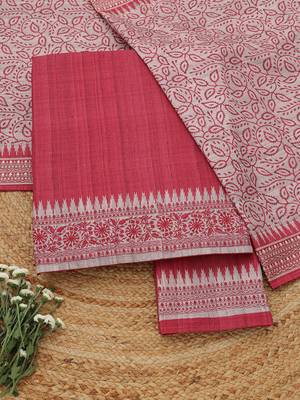 printed unstitched dress material 1