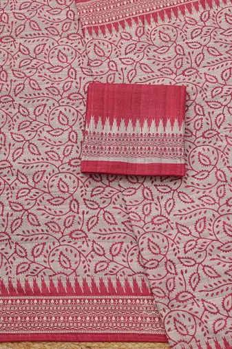 printed unstitched dress material