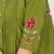 Embroidered cotton kurta with pant & dupatta set for women