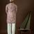 Men’s off white georgette solid embroidered kurta with trouser set | trendy designer ethnic wear for wedding, festive