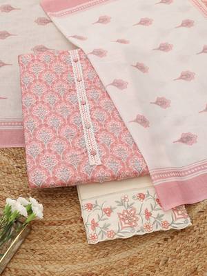 printed unstitched dress material 1