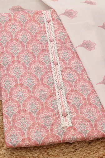 printed unstitched dress material